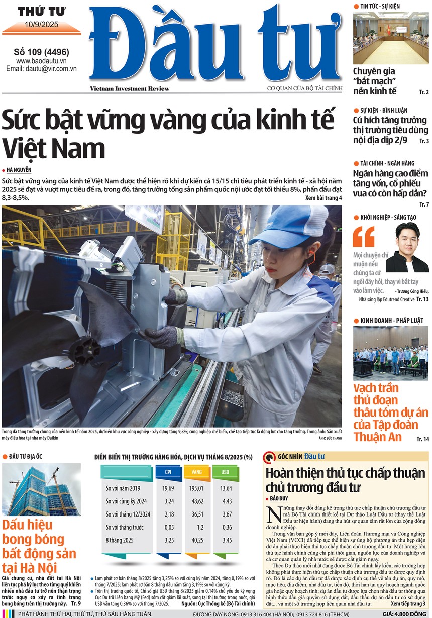 Báo Đầu tư số 109