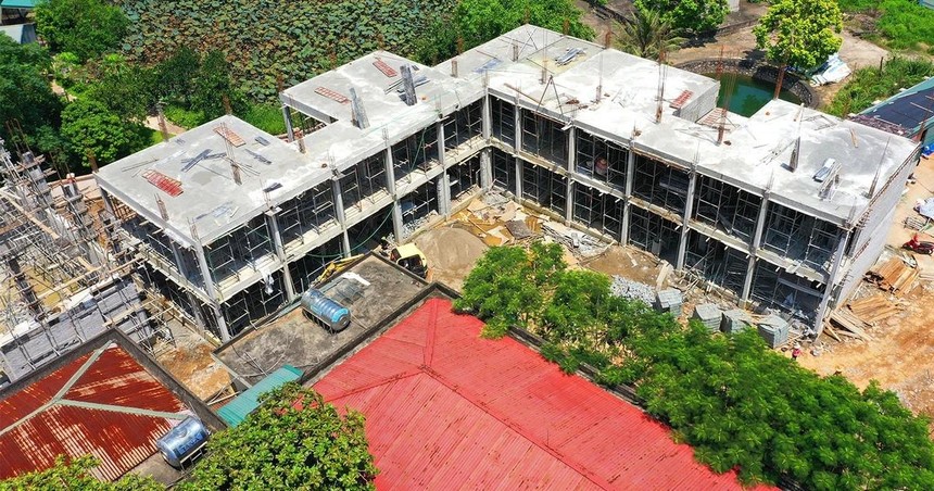 Gói thầu Thi công xây dựng thuộc Dự án Trường THCS Thuận Hưng có giá 35,645 tỷ đồng, là công trình dân dụng cấp III. Ảnh minh họa: Nhã Chi