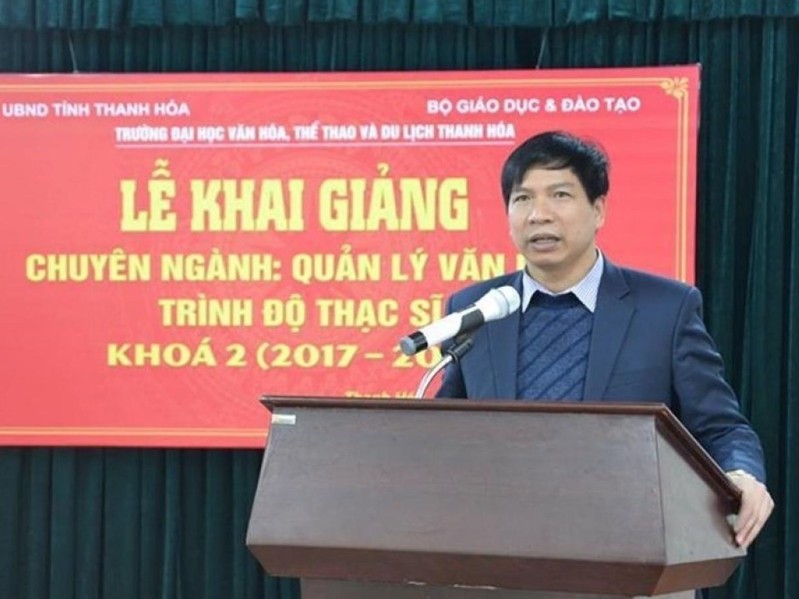 Ông Trần Văn Thức, nguyên Giám đốc Sở Giáo dục và Đào tạo Thanh Hóa.