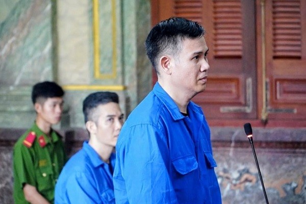 Bị cáo Phạm Văn Tam tại toà.