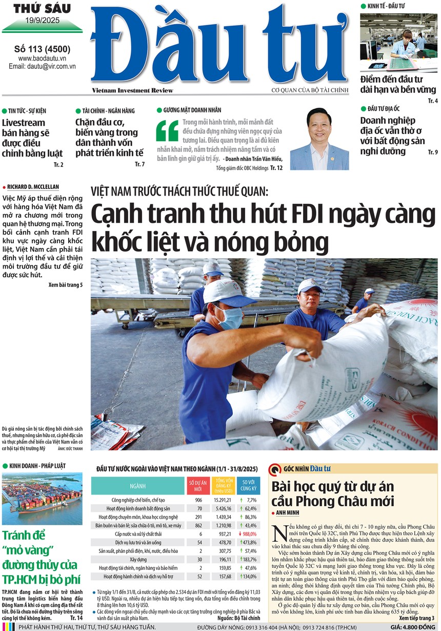 Báo Đầu tư số 113