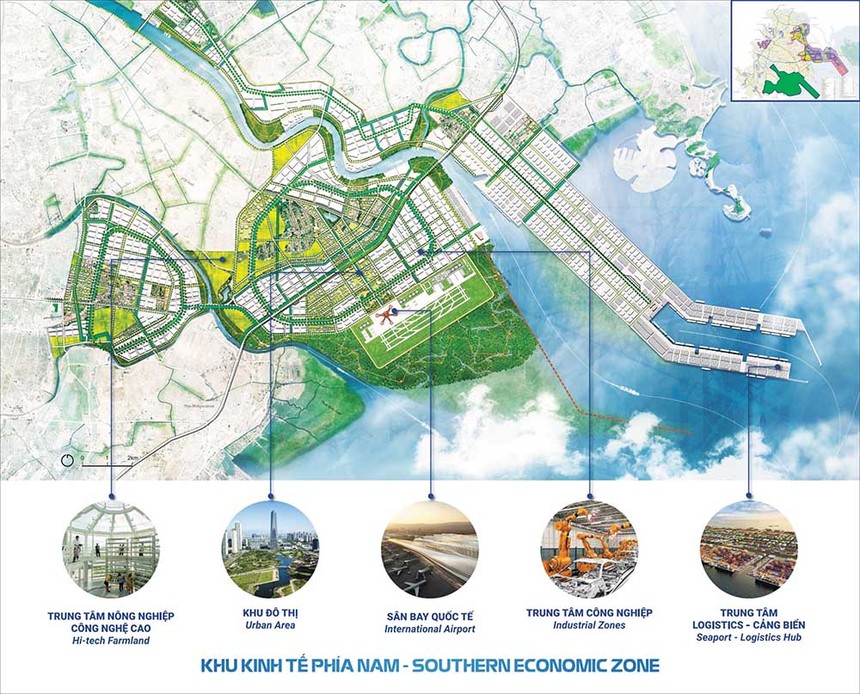 Khu kinh tế ven biển phía Nam Hải Phòng.