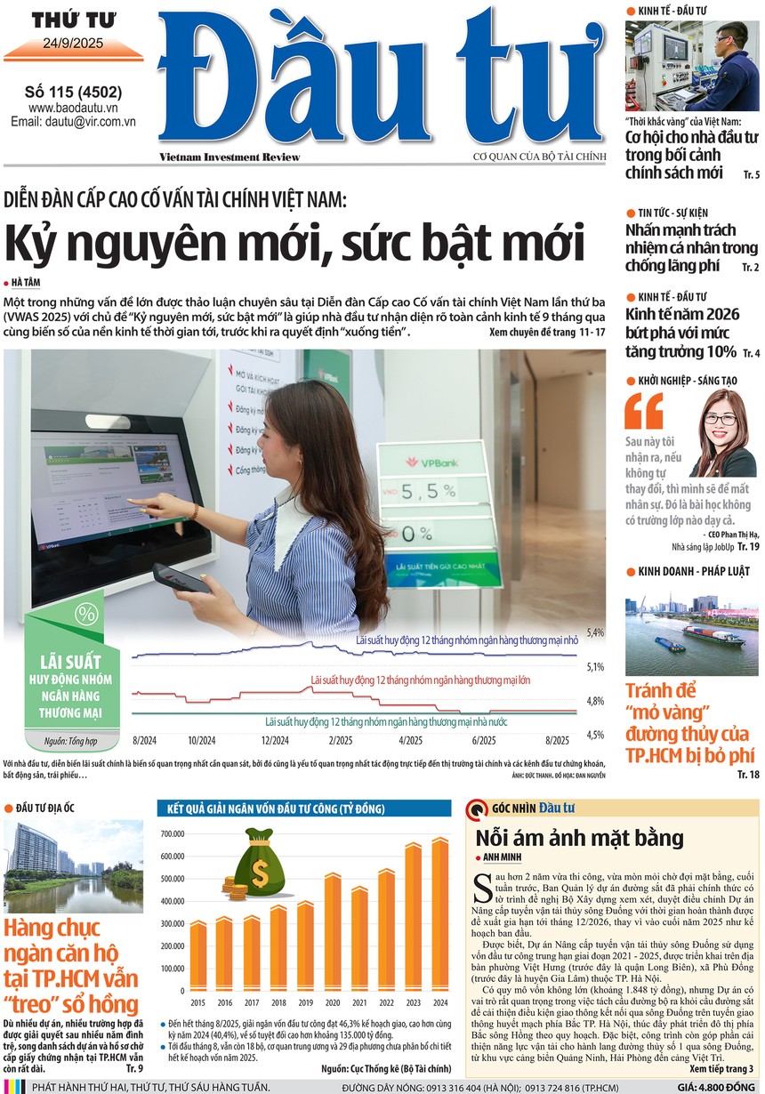 Báo Đầu tư số 115
