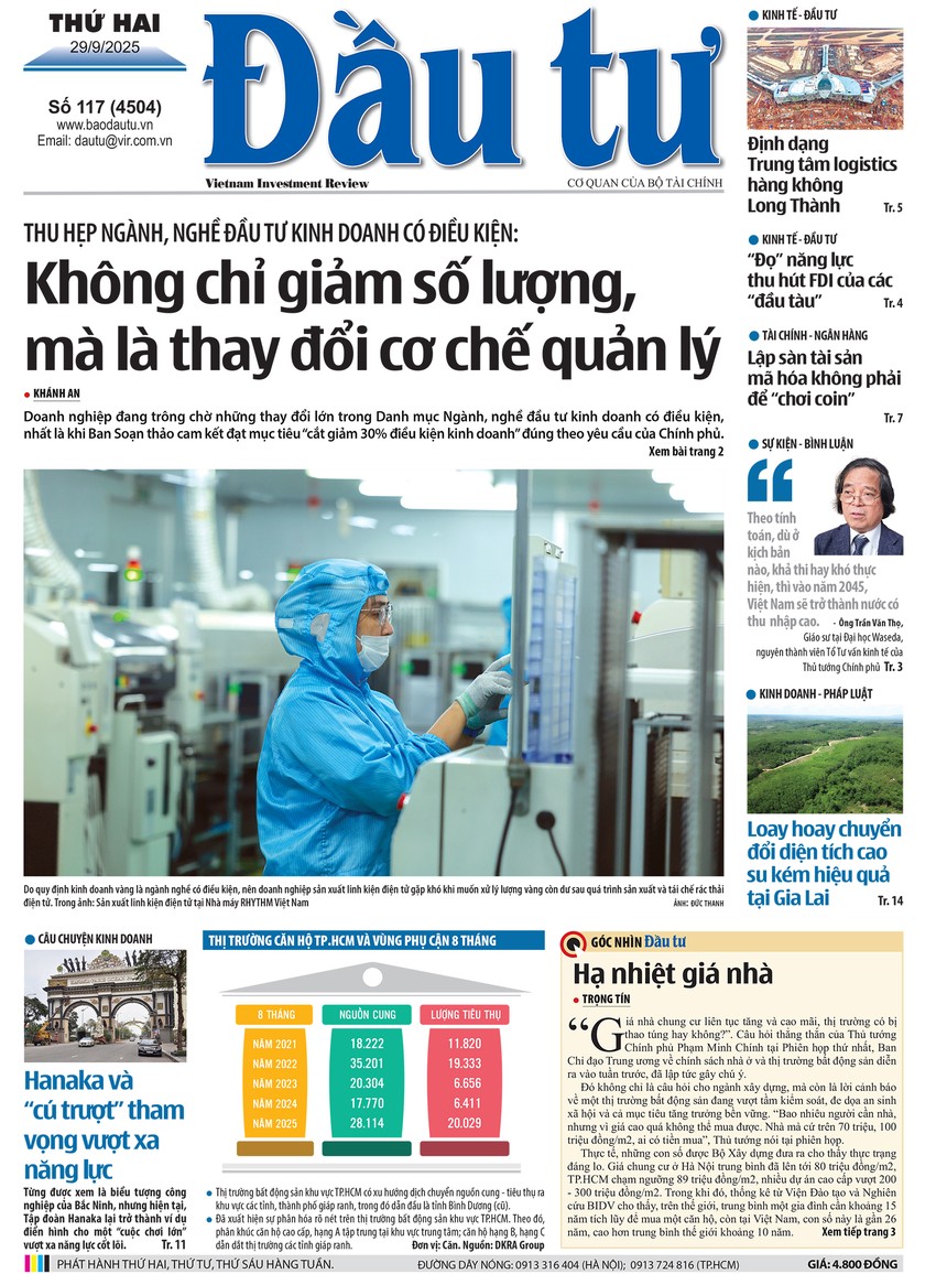 Báo Đầu tư số 117