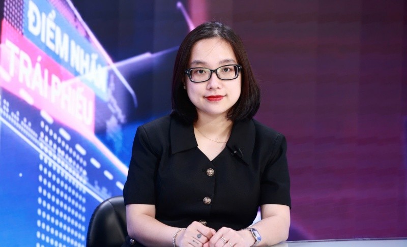 Bà Nguyễn Thu Bình, Quyền Giám đốc Quản trị rủi ro, Công ty Quản lý quỹ PVI (PVI AM). Ảnh: Chí Cường