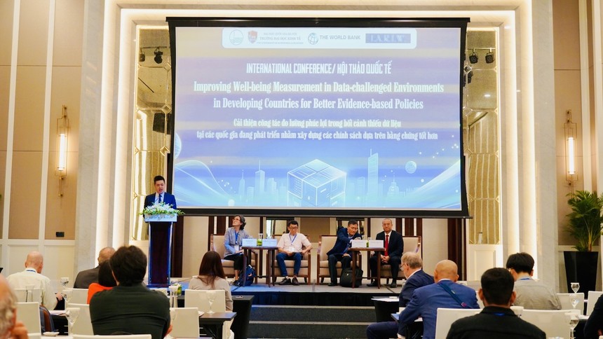 Hội thảo quốc tế với chủ đề “Cải thiện công tác đo lường phúc lợi trong bối cảnh thiếu dữ liệu tại các quốc gia đang phát triển nhằm xây dựng các chính sách dựa trên bằng chứng tốt hơn”. 