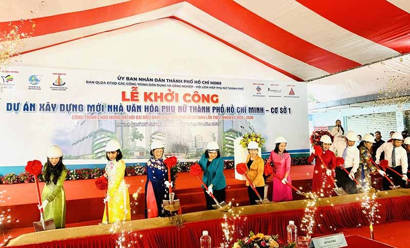 Khởi công xây mới Nhà Văn hóa Phụ nữ TP.HCM 
