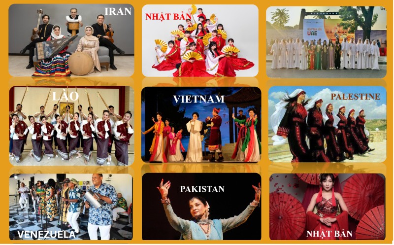 Lễ hội Văn hóa thế giới tại Hà Nội lần thứ nhất được tổ chức từ ngày 10 - 12/10/2025. 