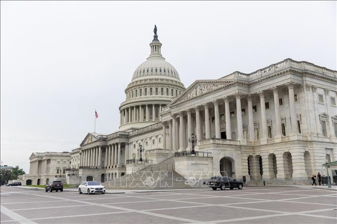 Tòa nhà Quốc hội Mỹ tại Washington D.C. Ảnh: THX/TTXVN