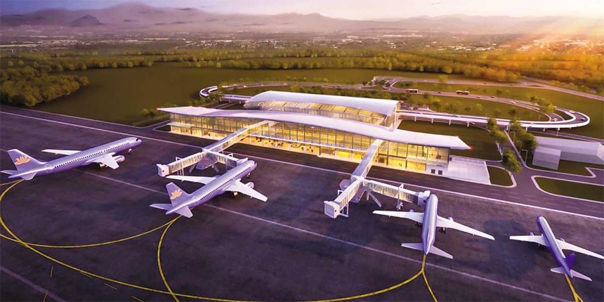Phối cảnh Dự án Cảng hàng không Phan Thiết. 