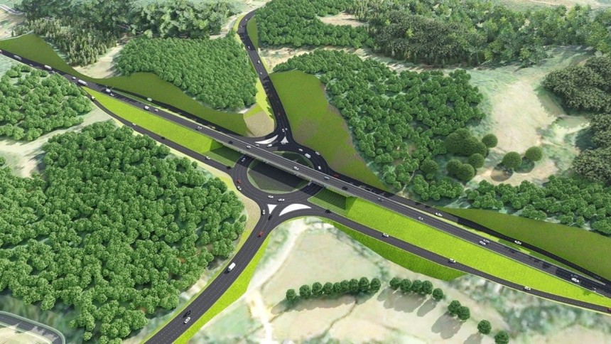 Phối cảnh dự án cao tốc Tuyên Quang - Hà Giang. 