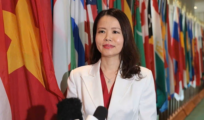 Thứ trưởng Ngoại giao Nguyễn Minh Hằng. 