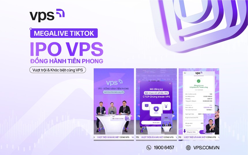 Lần đầu tiên một công ty chào bán cổ phiếu IPO trên MegaLive TikTok