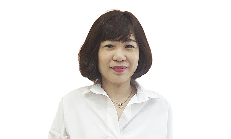 Bà Nguyễn Thu Oanh, Trưởng ban Thống kê dịch vụ và giá (Cục Thống kê, Bộ Tài chính) 