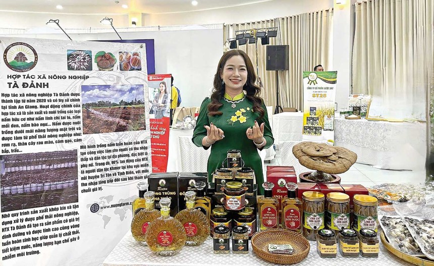 Châu Thị Nương, Giám đốc HTX Nông nghiệp Tà Đảnh 