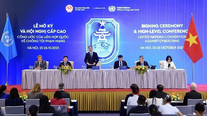 Tổ chức thành công Lễ mở ký Công ước Hà Nội, thúc đẩy 72 quốc gia ký kết 