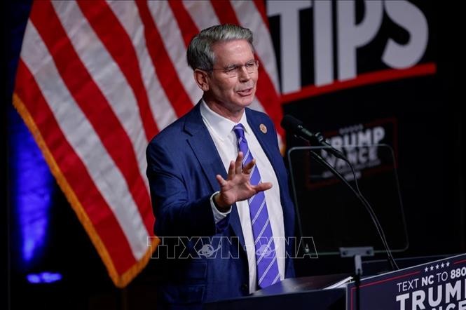 Bộ trưởng tài chính Mỹ Scott Bessent. Ảnh tư liệu: REUTERS/TTXVN