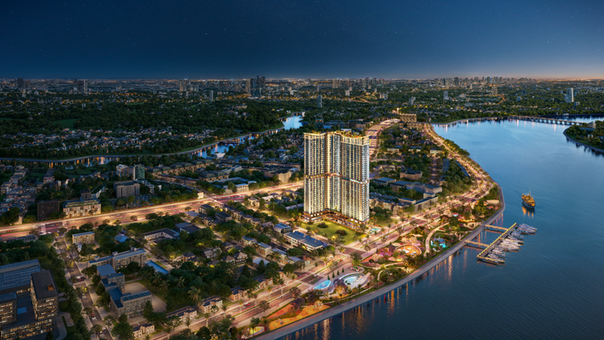 Cơ hội sở hữu căn hộ chuẩn resort bên sông A&T Saigon Riverside trong đợt công bố đầu tiên với mức giá chỉ từ 52 triệu/m2