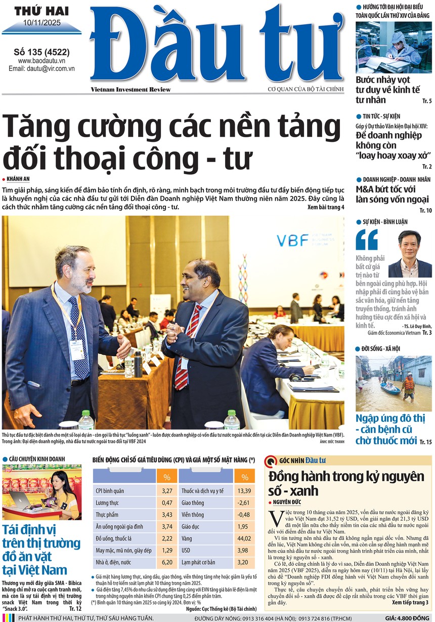 Báo Đầu tư số 135
