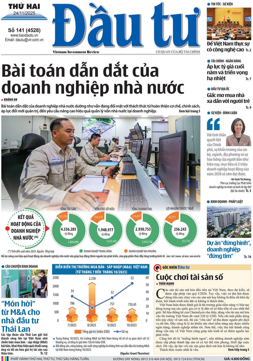 Báo Đầu tư số 141