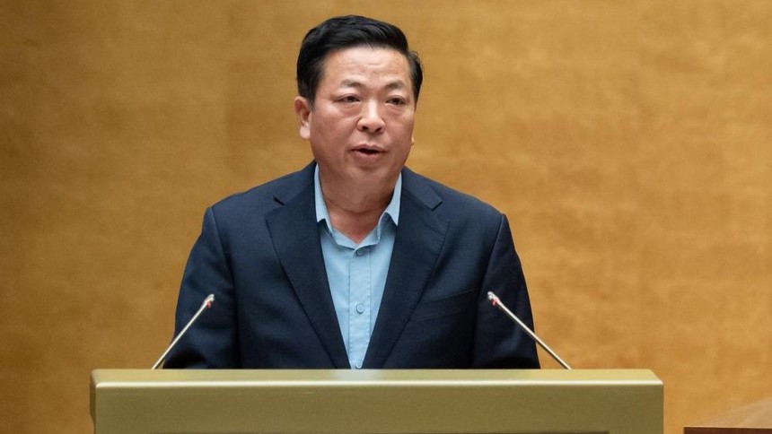 Bộ trưởng Bộ Xây dựng Trần Hồng Minh. 