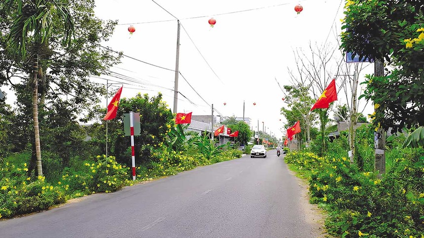 Kết cấu hạ tầng nông thôn TP. Cần Thơ ngày càng đồng bộ (Nguồn: Báo Cần Thơ) 