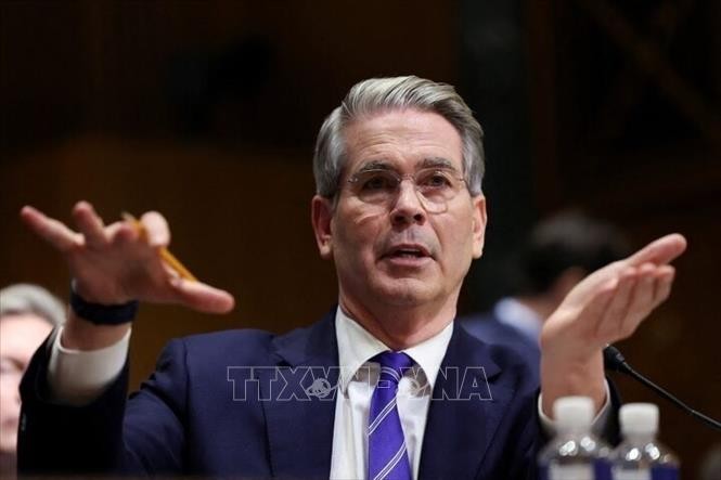 Bộ trưởng Tài chính Mỹ Scott Bessent. Ảnh: REUTERS/TTXVN