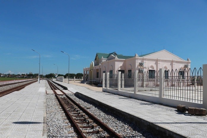 Ga Tam Thành đã sẵn sàng đưa vào khai thác. (ảnh: báo Người lao động). 