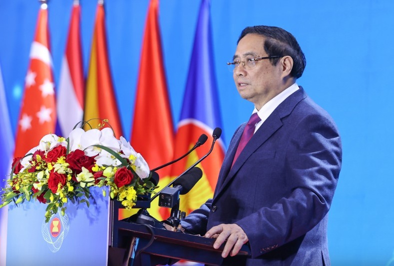 Thủ tướng Phạm Minh Chính cho biết, Việt Nam đã có nhiều nỗ lực thúc đẩy chuyển đổi số quốc gia và đạt được nhiều kết quả quan trọng - Ảnh: VGP.