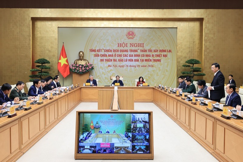 Thủ tướng Phạm Minh Chính chủ trì Hội nghị. Ảnh: VGP