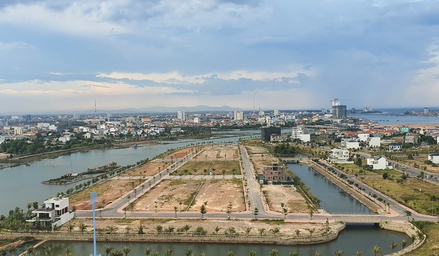 Phân khúc đất nền vẫn đóng vai trò chủ đạo trên thị trường bất động sản Quảng Trị. Ảnh: Ngọc Tân