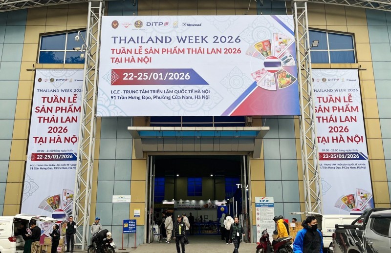 Khai mạc Tuần lễ sản phẩm Thái Lan 2026 tại Hà Nội 