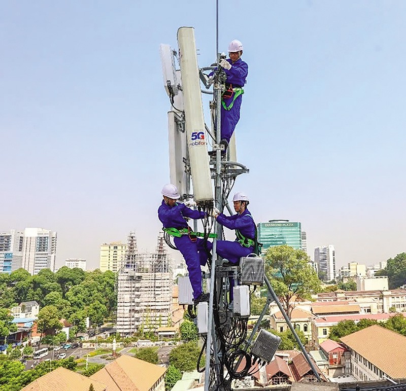 MobiFone đang hội tụ đầy đủ yếu tố để vươn mình khẳng định tầm vóc mới. Ảnh: P.V 