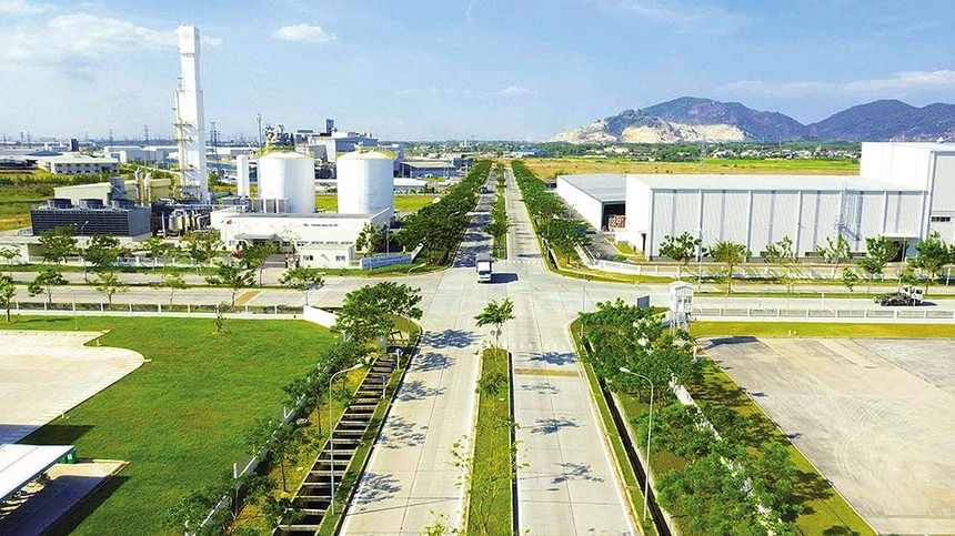 Dòng vốn xanh đang đổ vào Khu công nghiệp Phú Mỹ 3 (Ảnh: Lê Toàn) 