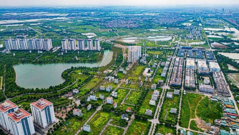 Những khu đô thị mới sẽ giải quyết bài toán giãn dân tại khu vực nội thành Ảnh: Thanh Vũ