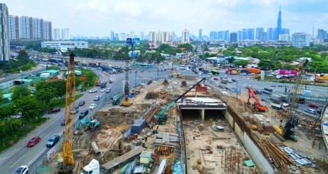 Nút giao An Phú do Ban Quản lý dự án đầu tư xây dựng các công trình giao thông TP.HCM cũ làm chủ đầu tư - Ảnh: Lê Toàn