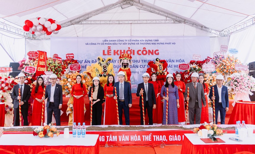 Lễ khởi công dự án Thái Học - Bình Giang