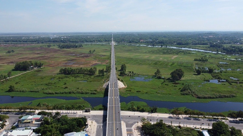 Dự án Khu đô thị hỗn hợp phía Nam trục Nguyễn Tất Thành được triển khai ở phường Quảng Phú. 