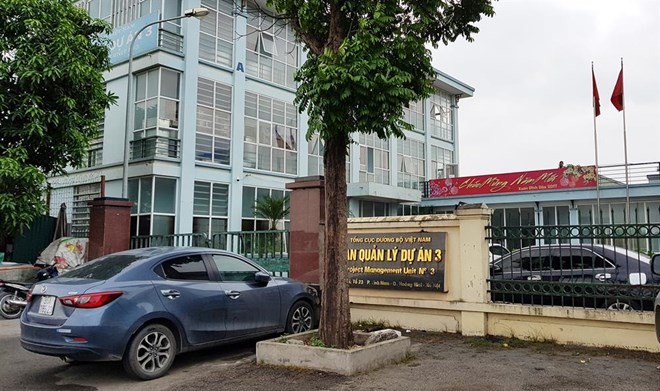 Trụ sở hiện tại của Ban quản lý dự án 3 - Cục Đường bộ Việt Nam. (Ảnh: V. Khanh - Báo Lao Động). 