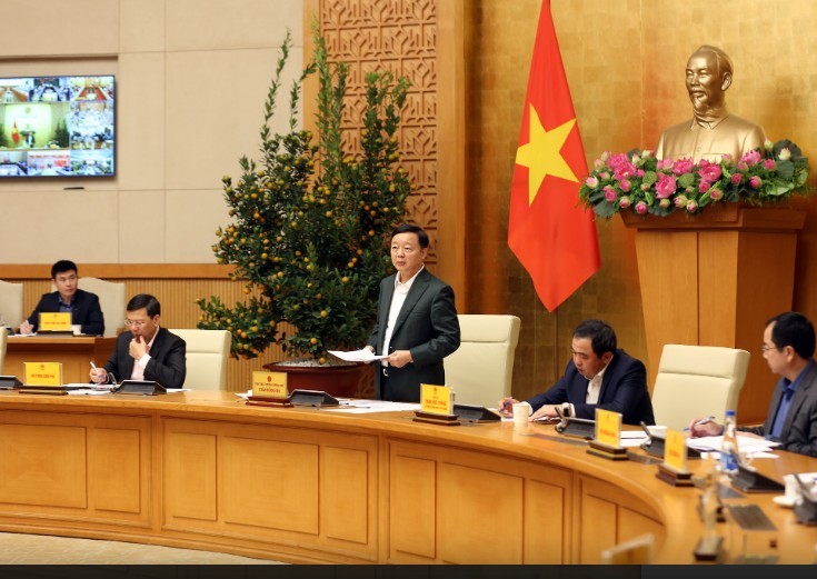 Phó Thủ tướng Trần Hồng Hà nhấn mạnh đợt kiểm tra lần này của EC có ý nghĩa đặc biệt quan trọng đối với mục tiêu gỡ "thẻ vàng" IUU - Ảnh: VGP