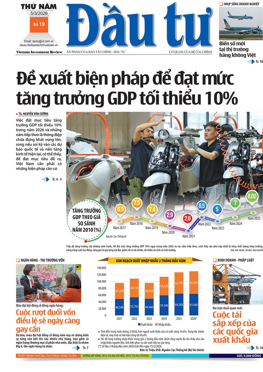 Báo Đầu tư số 19