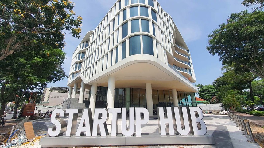 Trụ sở chính của Công ty cổ phần Quỹ đầu tư mạo hiểm TP.HCM dự kiến đặt tại Tòa nhà Trung tâm Khởi nghiệp Sáng tạo Thành phố. Ảnh: Lê Toàn.
