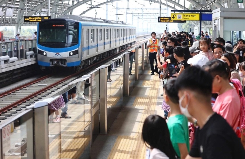 TP.HCM hỗ trợ toàn bộ kinh phí vé cho hành khách sử dụng tuyến Metro số 1 trong ngày bầu cử