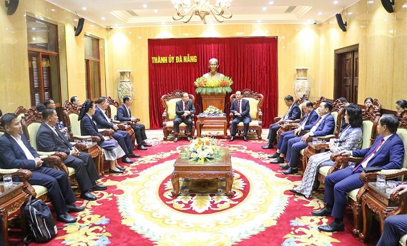 Đà Nẵng tăng cường hợp tác toàn diện với tỉnh Champasak (Lào) trong thời gian qua. Ảnh: T.X