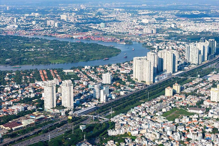 Phát triển nhà ở thương mại giá phù hợp sẽ giúp giải bài toán lệch pha cung - cầu ở các đô thị lớn (Ảnh: Lê Toàn) 