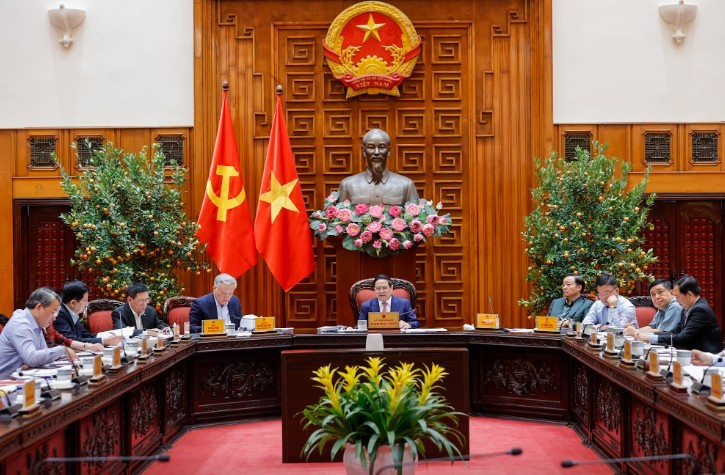 Thủ tướng Phạm Minh Chính chủ trì cuộc họp của Thường trực Chính phủ cho ý kiến về một số nội dung quan trọng. 