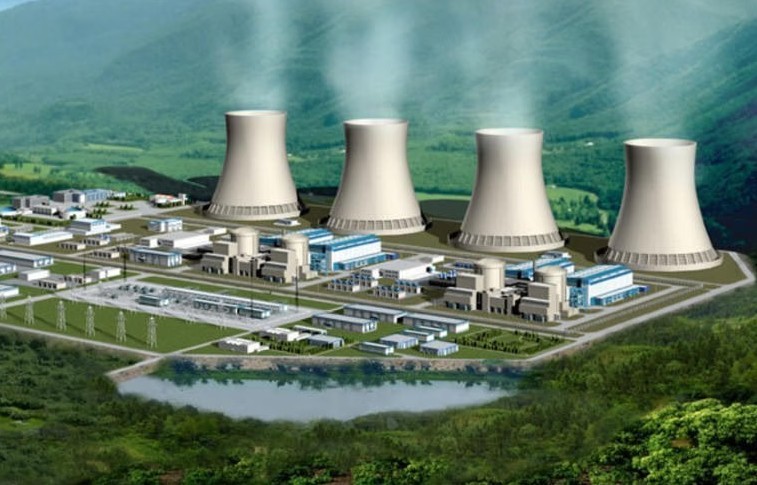 Phối cảnh dự án điện hạt nhân Ninh Thuận.