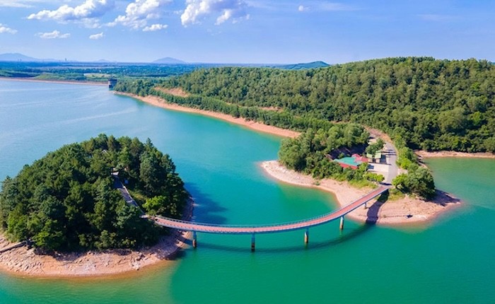 Du lịch Hồ Kẻ Gỗ được xem là điểm đến lý tưởng ở Hà Tĩnh