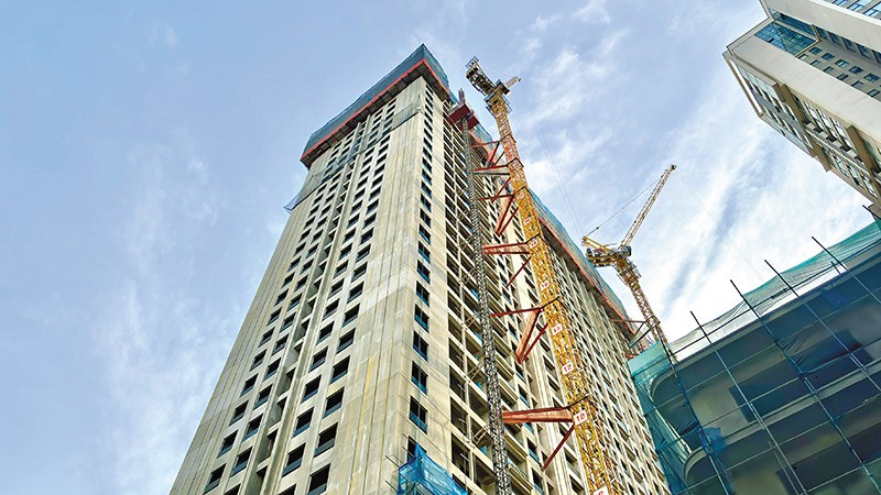 Nguồn cung chung cư mới tại Hà Nội hoàn toàn vắng bóng phân khúc bình dân. Ảnh: Vũ Thanh 