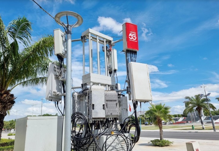 Trạm 5G Viettel tại Khánh Hòa.